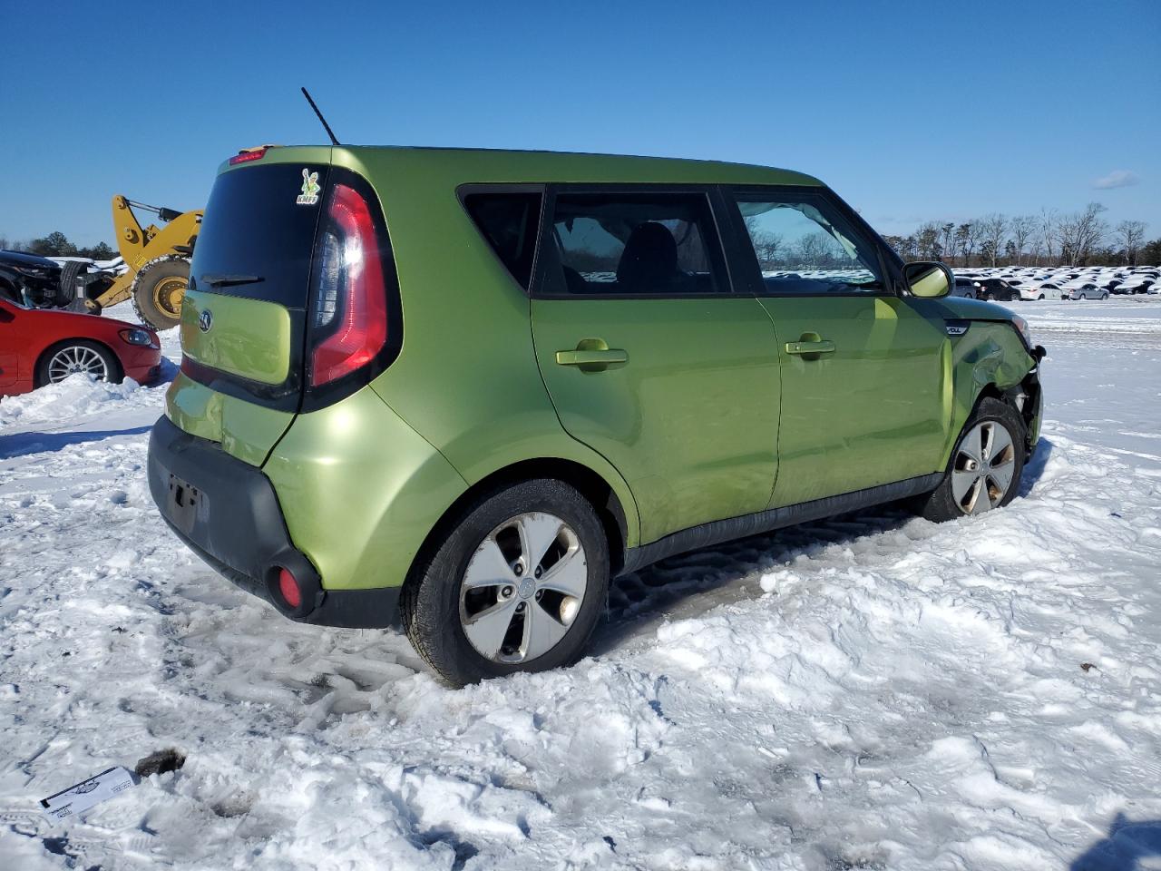 2016 KIA Soul VIN KNDJN2A27G7823849 Copart auction photo, all over damage thumbnail 3