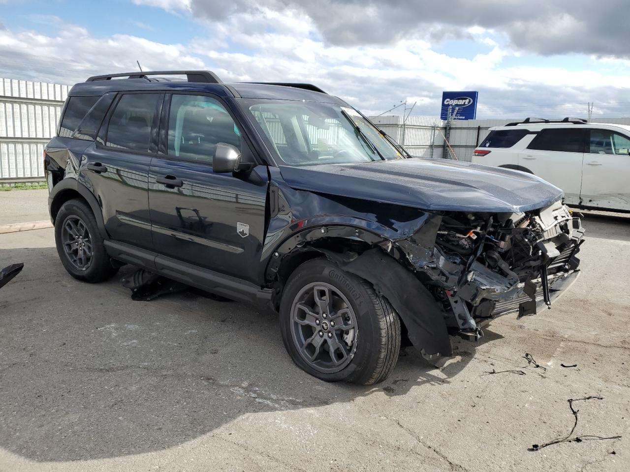 2023 Ford Bronco VIN 3FMCR9B60PRE24793 Copart auction photo, front end damage thumbnail 4