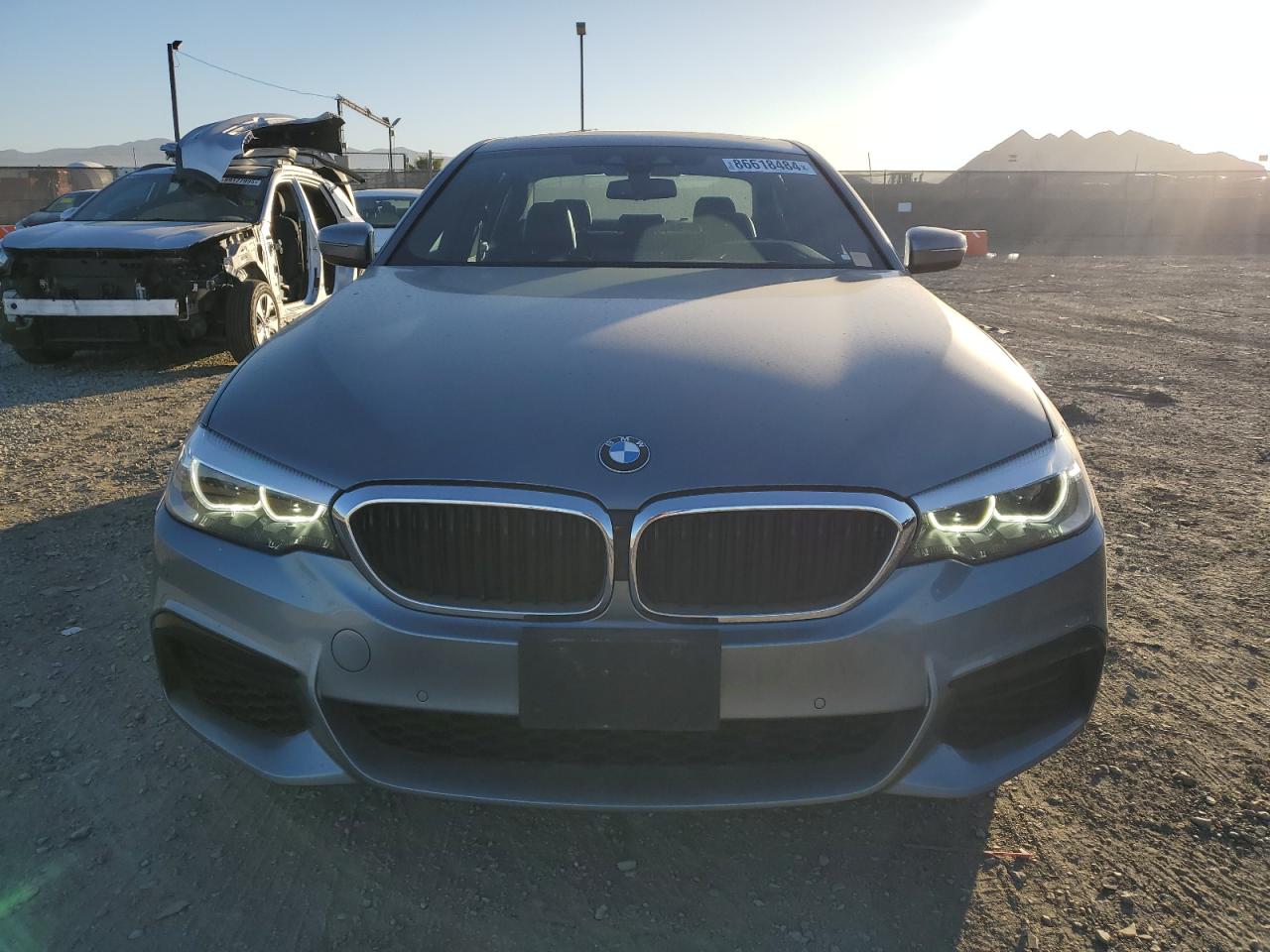 2019 BMW 5er VIN WBAJE5C55KWW20754 Copart auction photo, all over damage thumbnail 5