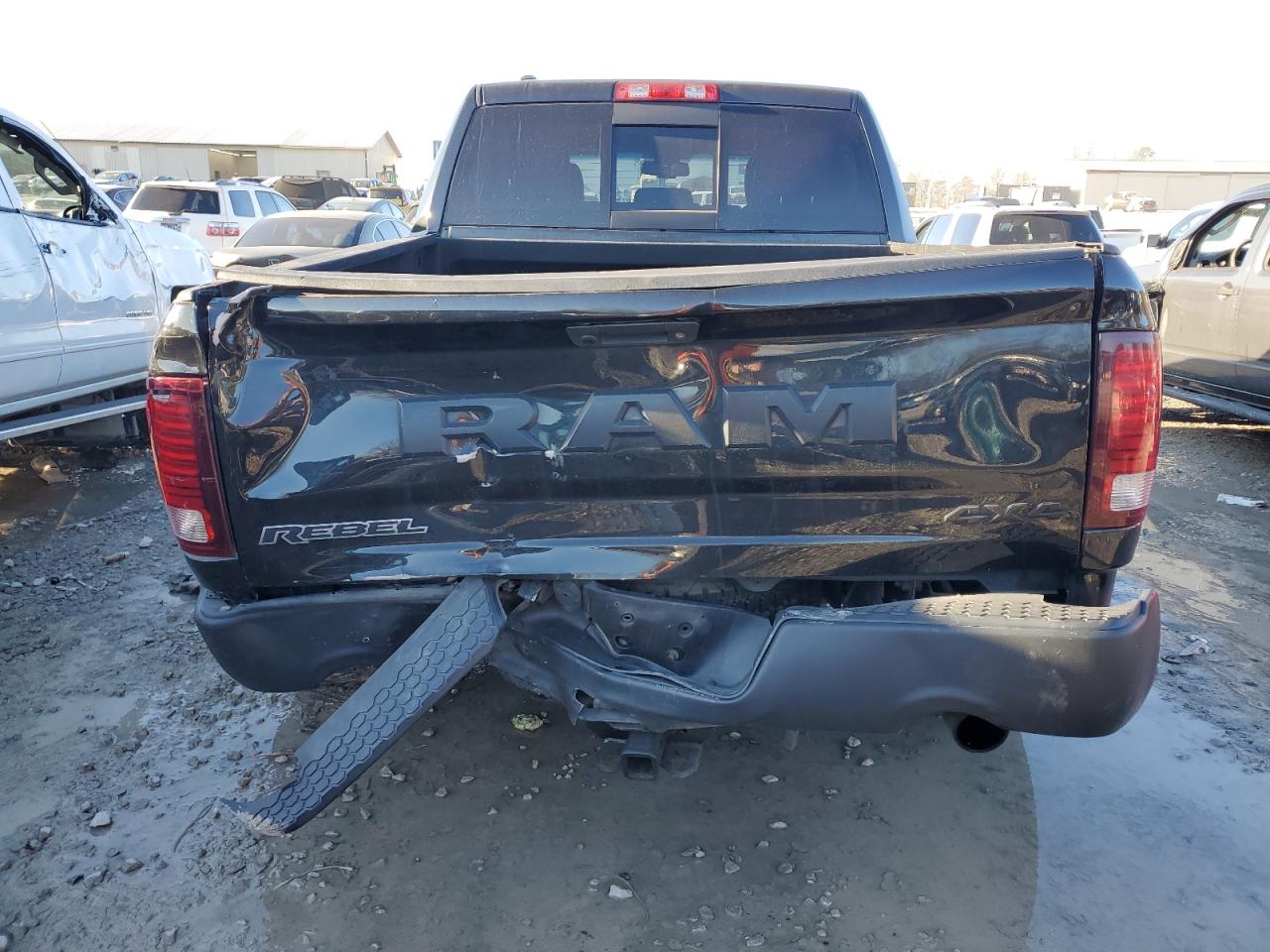 2016 RAM 1500 VIN 1C6RR7YT6GS244410 Copart auction photo, rear end damage thumbnail 6