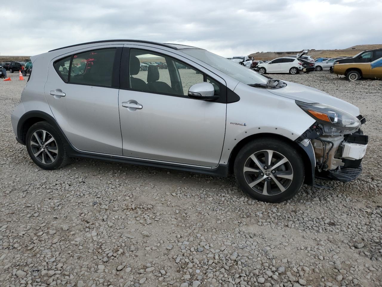 2018 Toyota Prius VIN JTDKDTB39J1606513 Copart auction photo, all over damage thumbnail 4