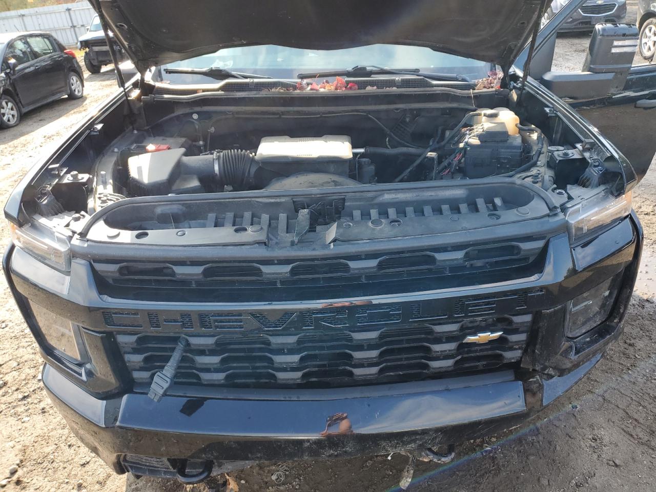 2021 Chevrolet Silverado VIN 1GC5YME74MF169291 Copart auction photo, front end / undercarriage damage thumbnail 11