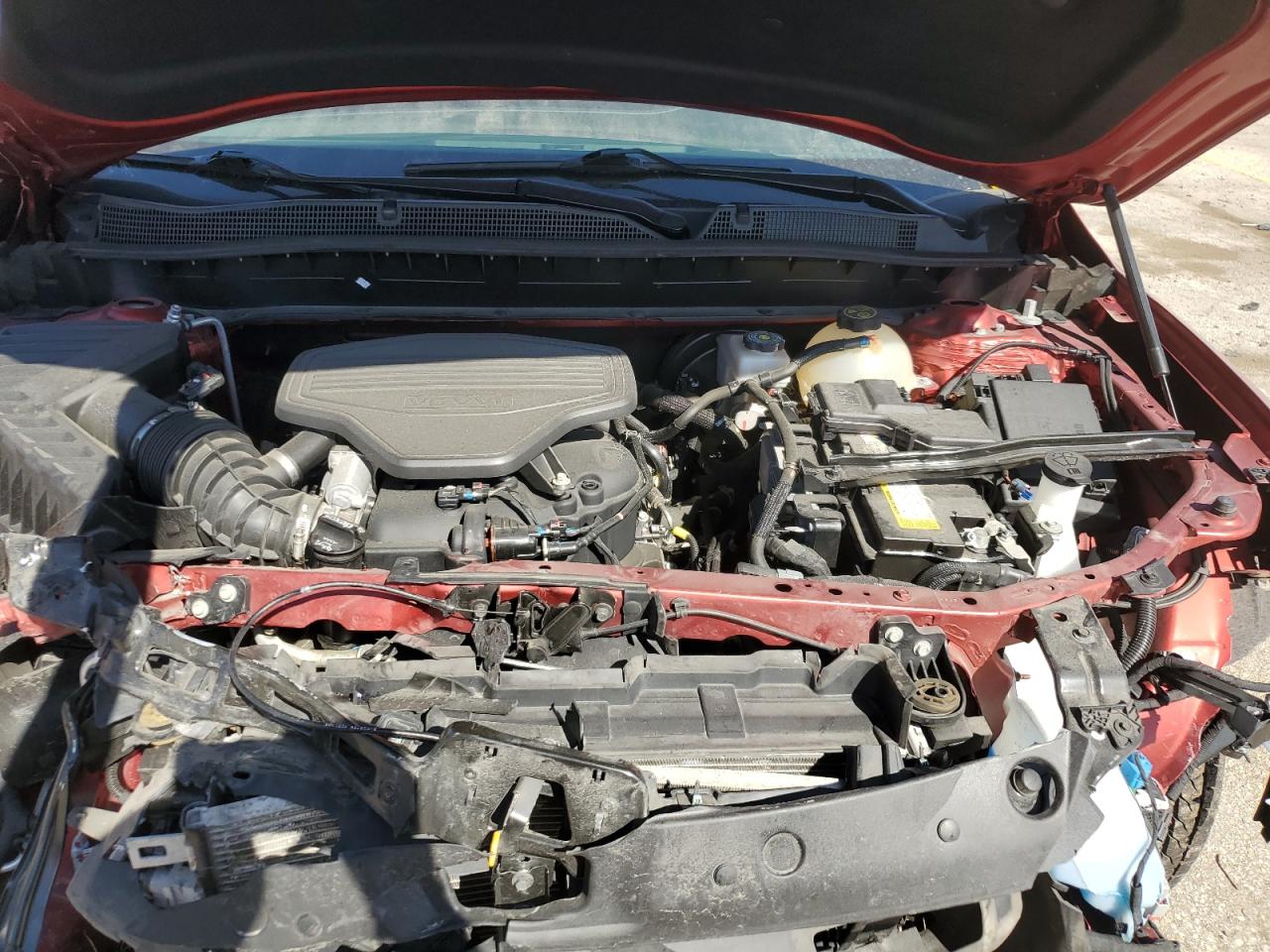 2021 Chevrolet Blazer VIN 3GNKBCRS6MS549376 Copart auction photo, front end damage thumbnail 12