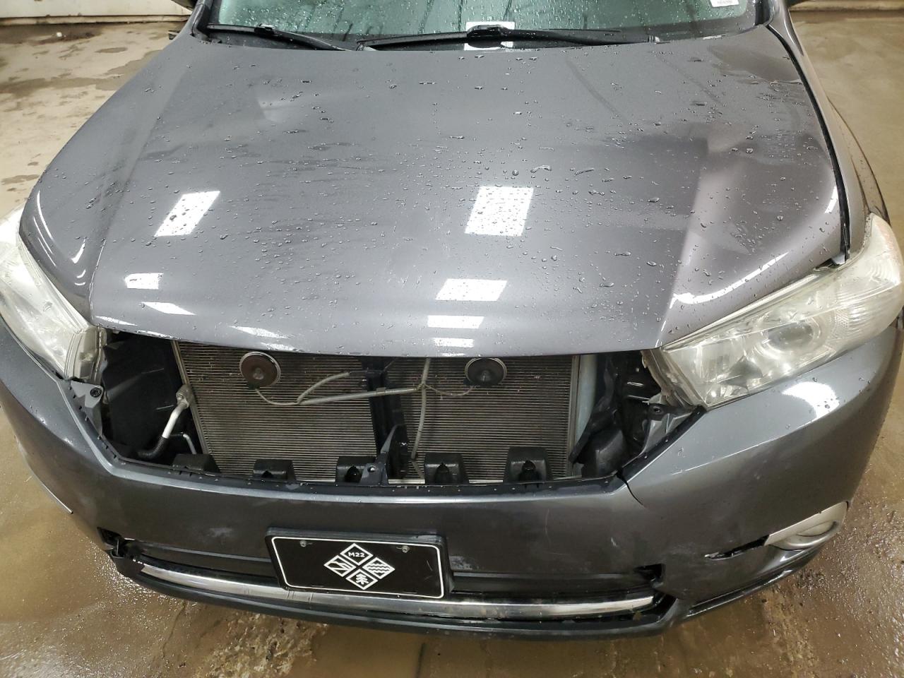 2012 Toyota Highlander VIN 5TDZK3EH5CS080043 Copart auction photo, front end / minor dent/scratches damage thumbnail 12