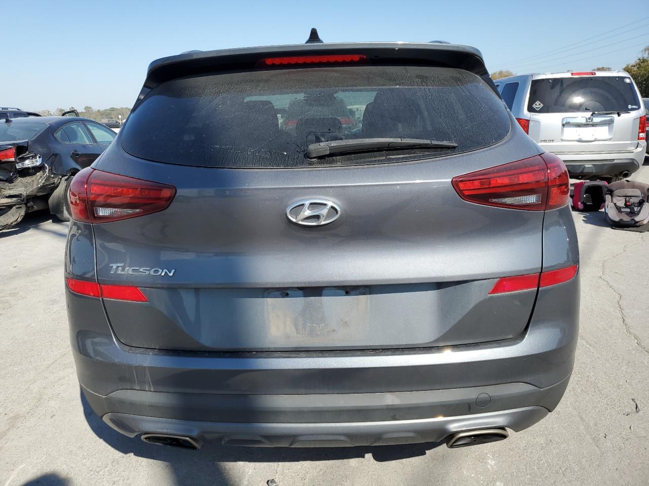 2019 Hyundai Tucson VIN KM8J33AL4KU973279 Copart auction photo, front end / minor dent/scratches damage thumbnail 6