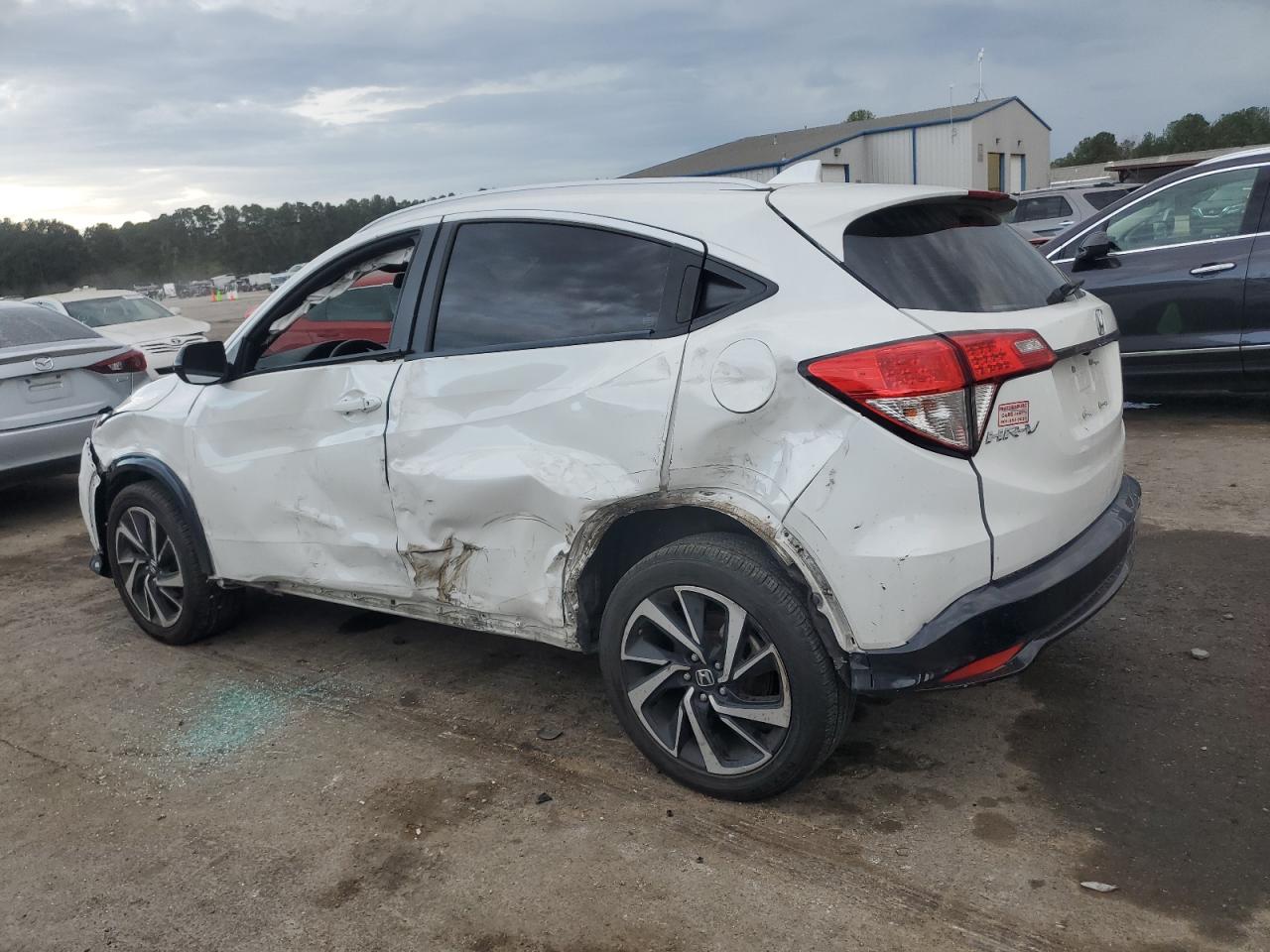 2019 Honda HR-V VIN 3CZRU5H11KM704434 Copart auction photo, all over damage thumbnail 2