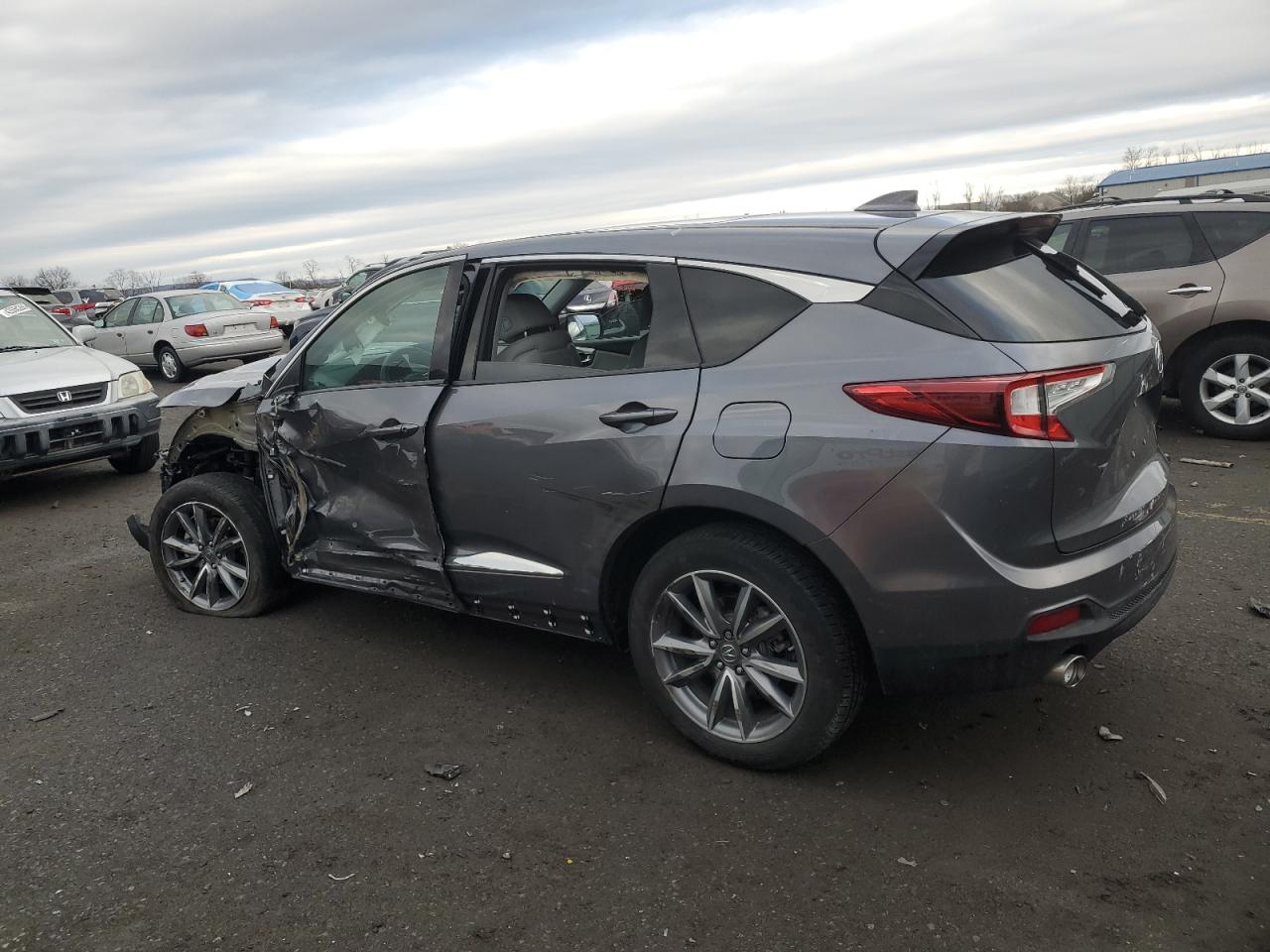 2020 Acura RDX VIN 5J8TC2H54LL009997 Copart auction photo, front end / side damage thumbnail 2