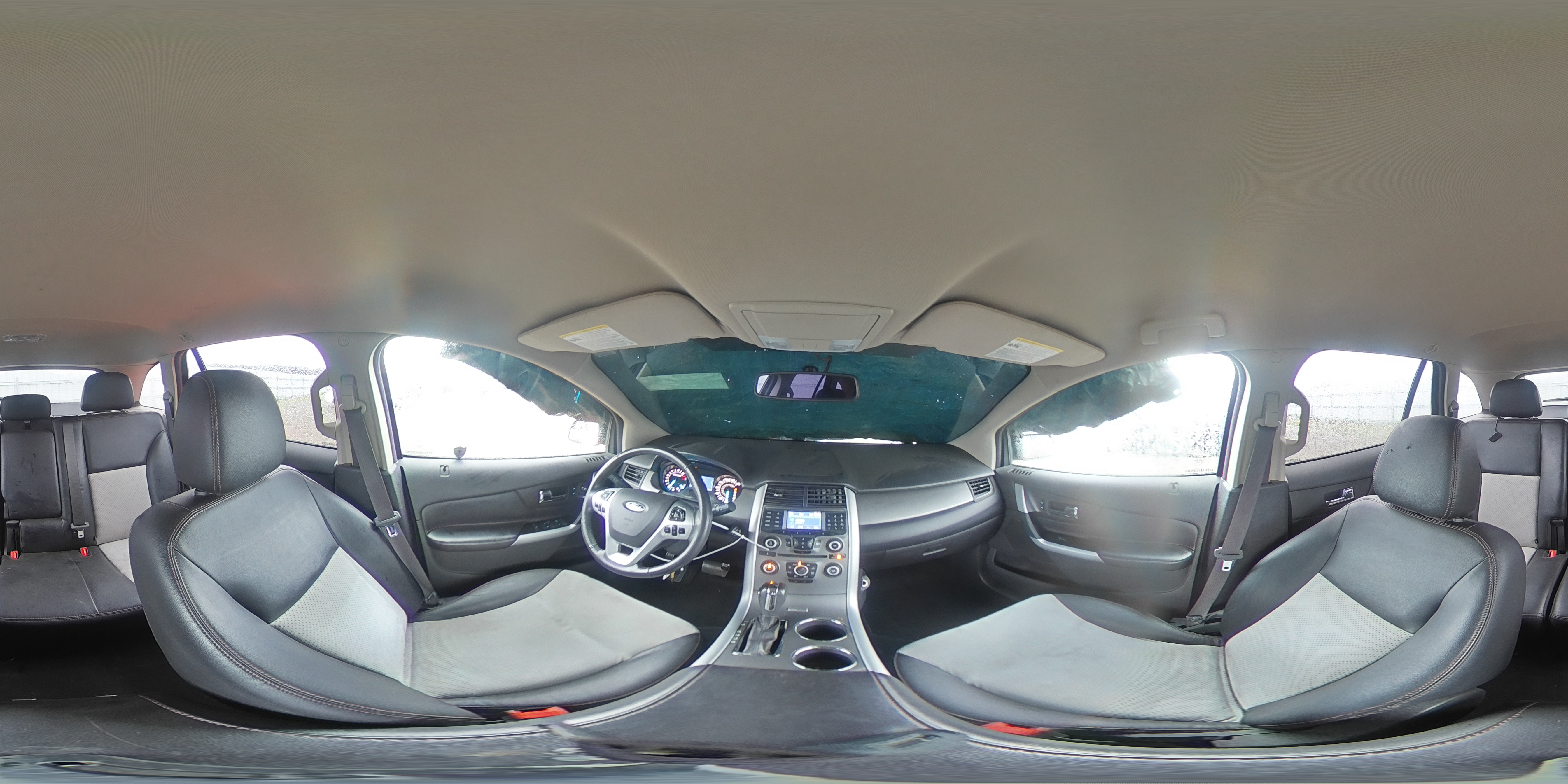 2014 Ford Edge VIN 2FMDK3JCXEBA18464 Copart auction photo, front end / side damage thumbnail 13