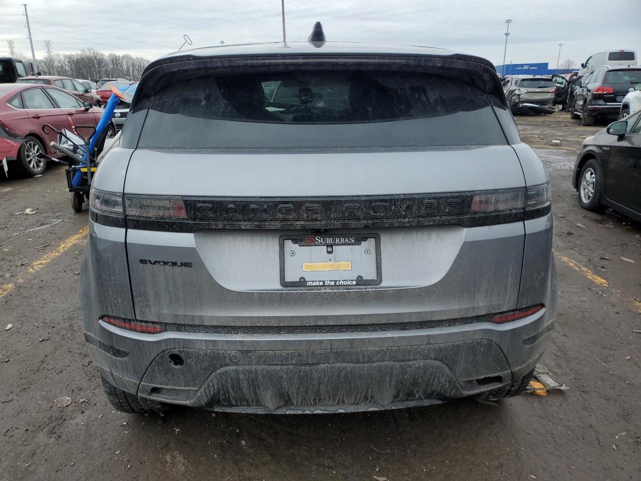 2025 Land Rover Range Rover VIN SALZL2FX9SH265589 Copart auction photo, front end damage thumbnail 6
