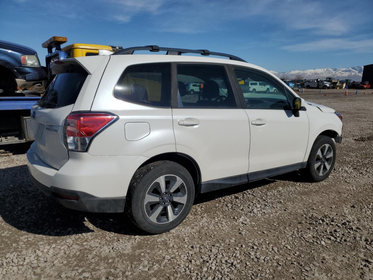 2018 Subaru Forester VIN JF2SJAGC2JH518451 Copart auction photo, front end damage thumbnail 3