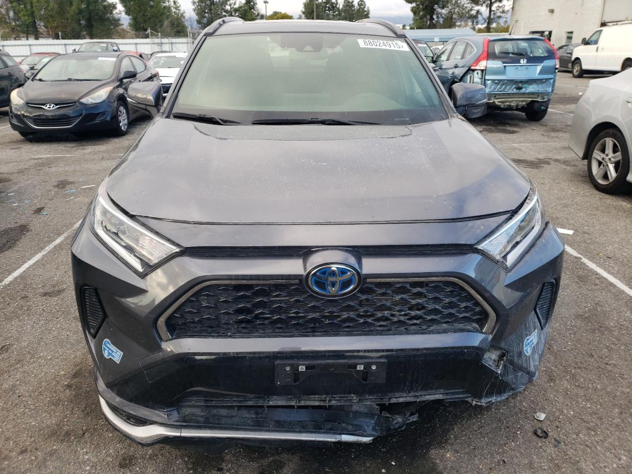 2021 Toyota RAV 4 VIN JTMAB3FV7MD016763 Copart auction photo, burn damage thumbnail 5