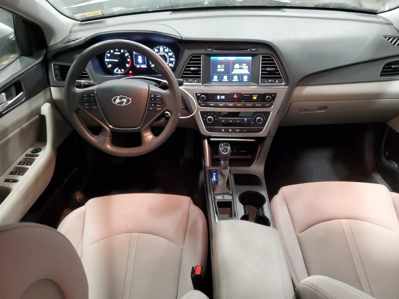 2017 Hyundai Sonata VIN 5NPE34AF8HH440375 Copart auction photo, front end / minor dent/scratches damage thumbnail 8