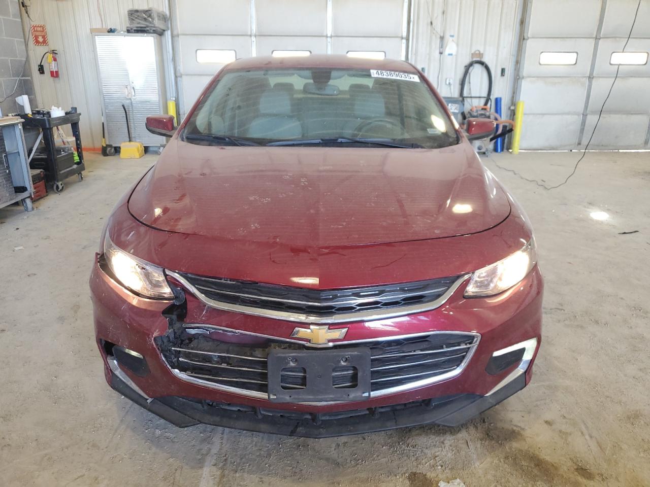 2018 Chevrolet Malibu VIN 1G1ZD5ST8JF292603 Copart auction photo, front end damage thumbnail 5