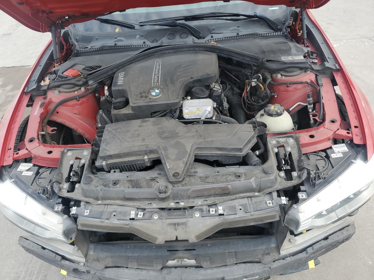 2015 BMW 4er VIN WBA4A5C50FD410315 Copart auction photo, front end damage thumbnail 11