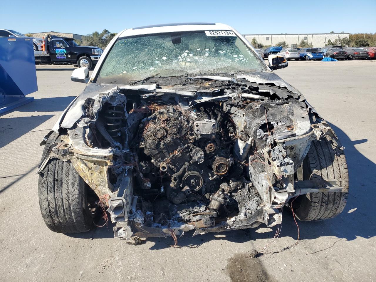 2016 BMW 5er VIN WBA5A7C5XGG148092 Copart auction photo, mechanical / burn - engine damage thumbnail 5
