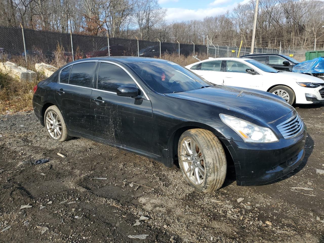 2008 Infiniti G VIN JNKBV61F48M258637 Copart auction photo, front end damage thumbnail 4