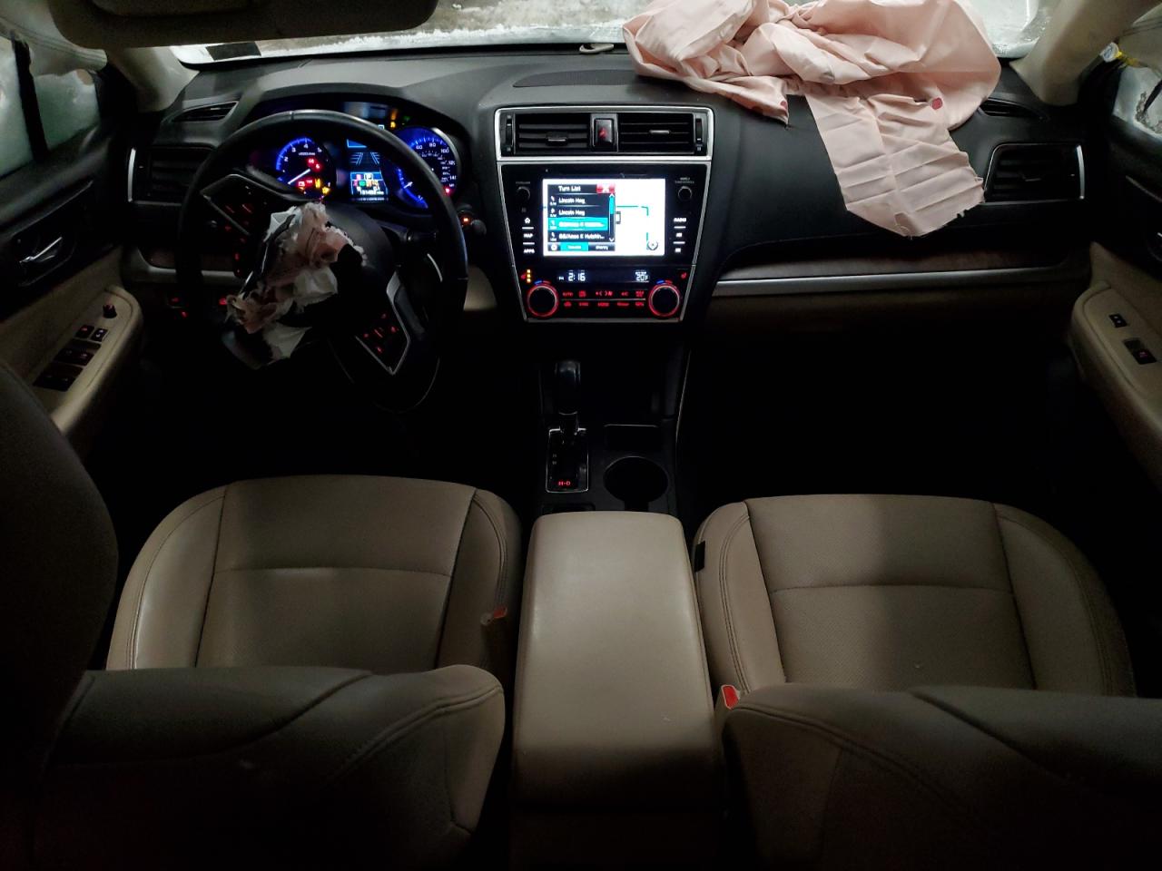 2018 Subaru Outback VIN 4S4BSANC0J3228586 Copart auction photo, front end damage thumbnail 8