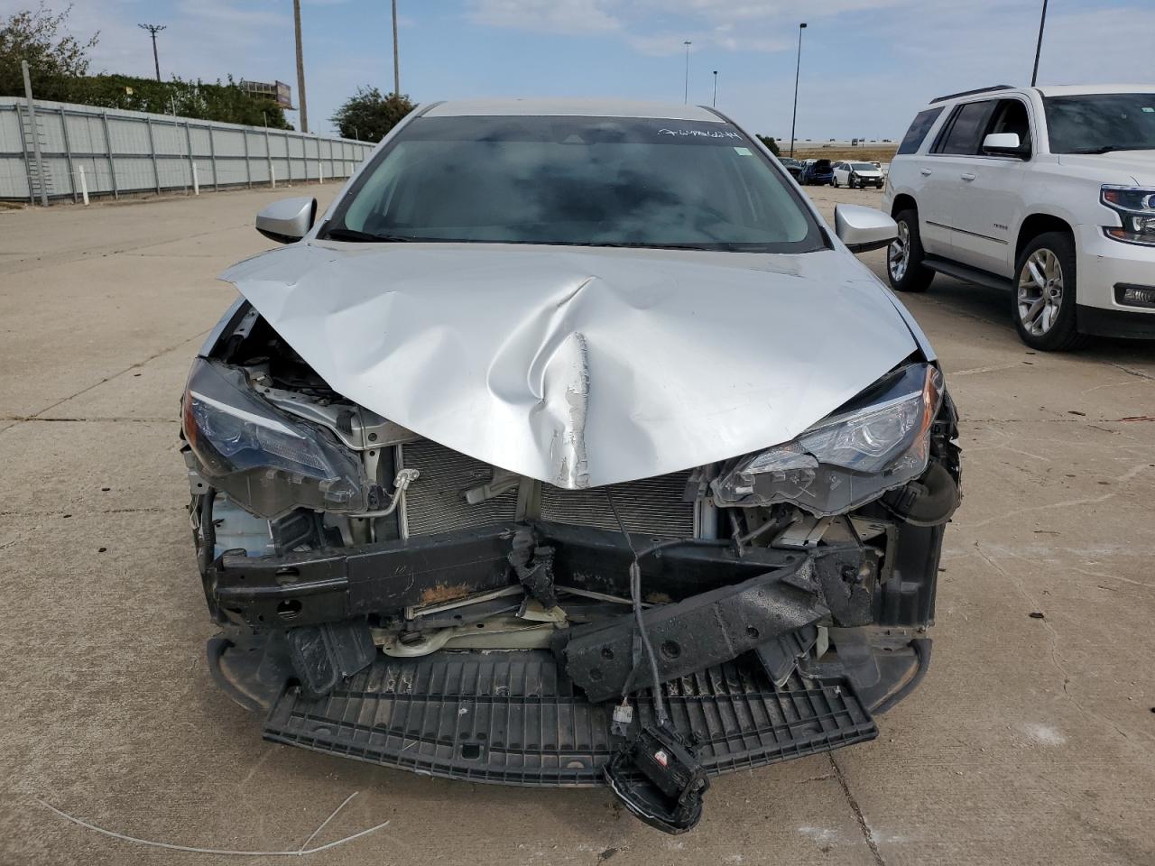 2017 Toyota Corolla VIN 5YFBURHE3HP705510 Copart auction photo, front end / minor dent/scratches damage thumbnail 5