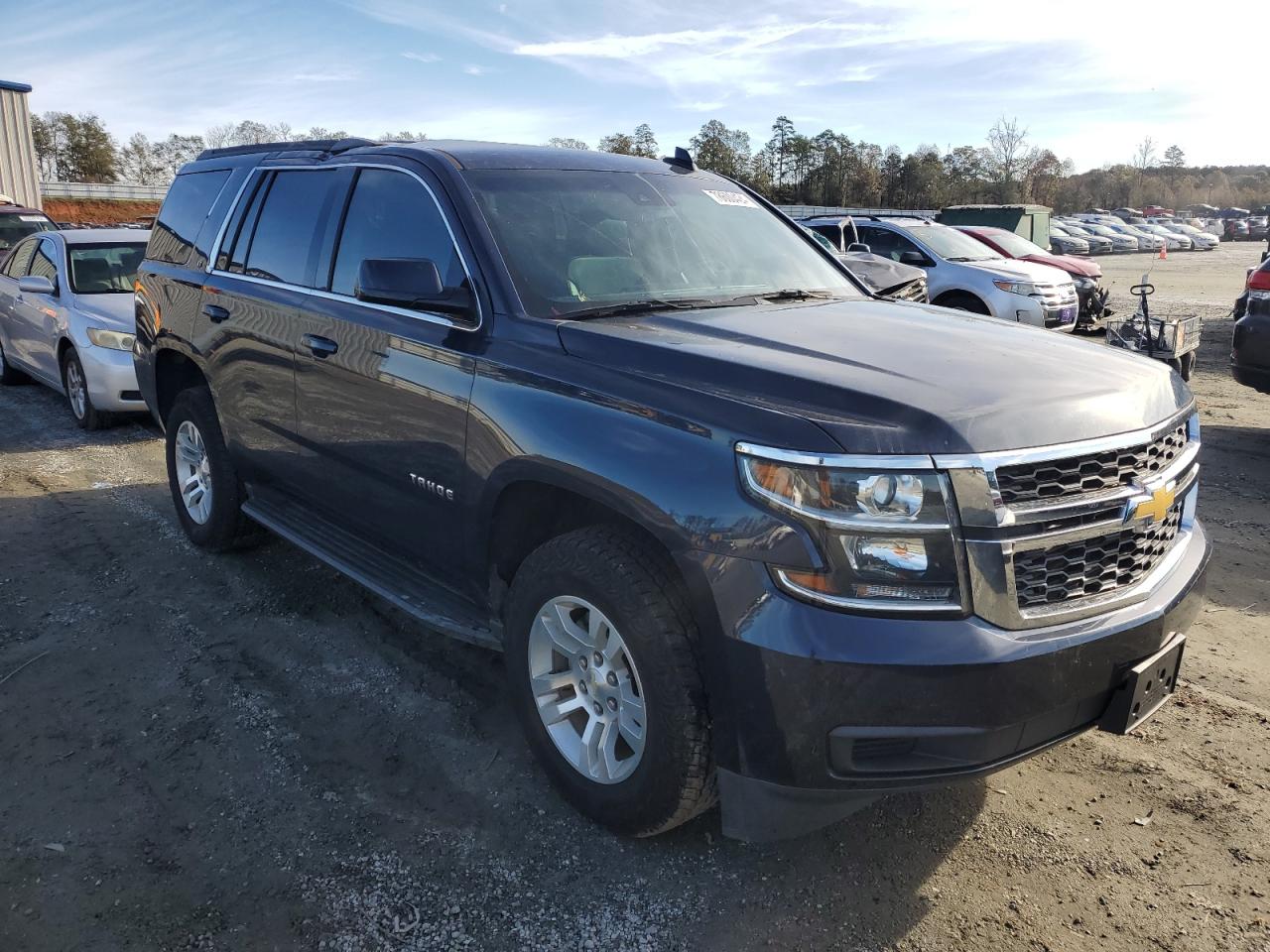 2018 Chevrolet Tahoe VIN 1GNSCBKC9JR161857 Copart auction photo, top/roof damage thumbnail 4