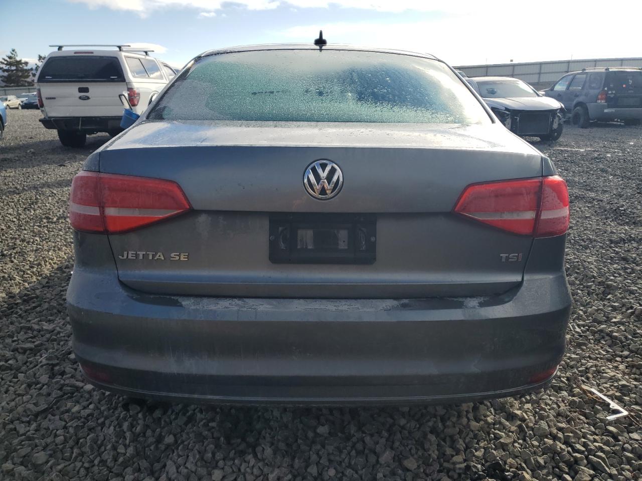 2015 Volkswagen Jetta VIN 3VWD17AJ7FM234847 Copart auction photo, front end / side damage thumbnail 6