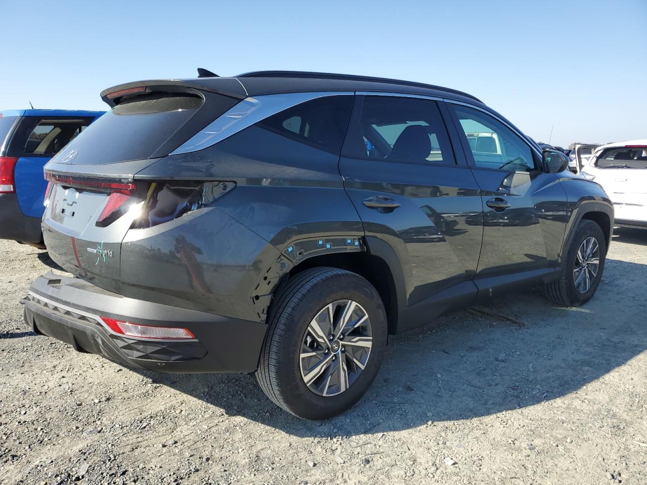 2024 Hyundai Tucson VIN KM8JBCD15RU202160 Copart auction photo, rear end damage thumbnail 3
