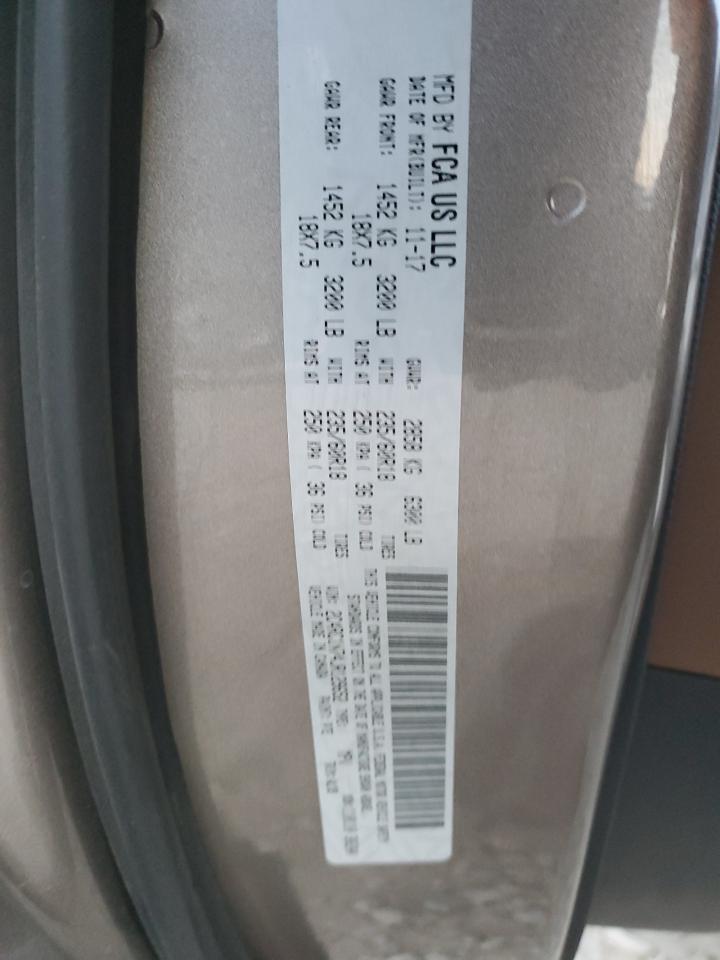 2018 Chrysler Pacifica VIN 2C4RC1N74JR129652 Copart auction photo, rear end damage thumbnail 15