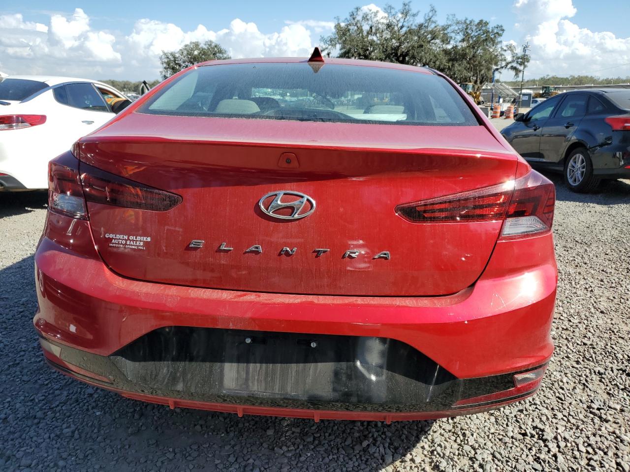2020 Hyundai Elantra VIN 5NPD84LF3LH550155 Copart auction photo, front end damage thumbnail 6