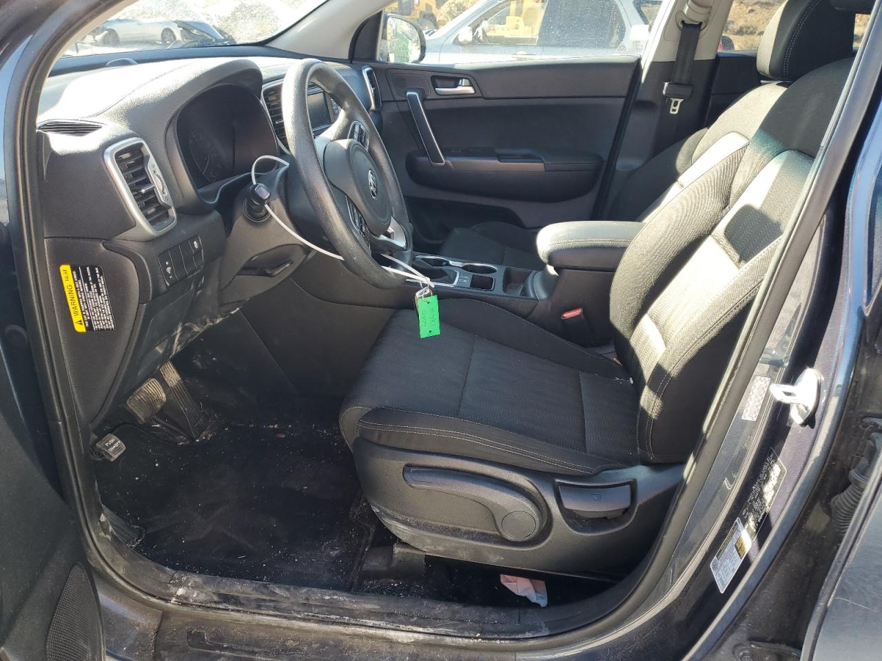 2019 KIA Sportage VIN KNDPM3AC4K7612418 Copart auction photo, rear end damage thumbnail 7