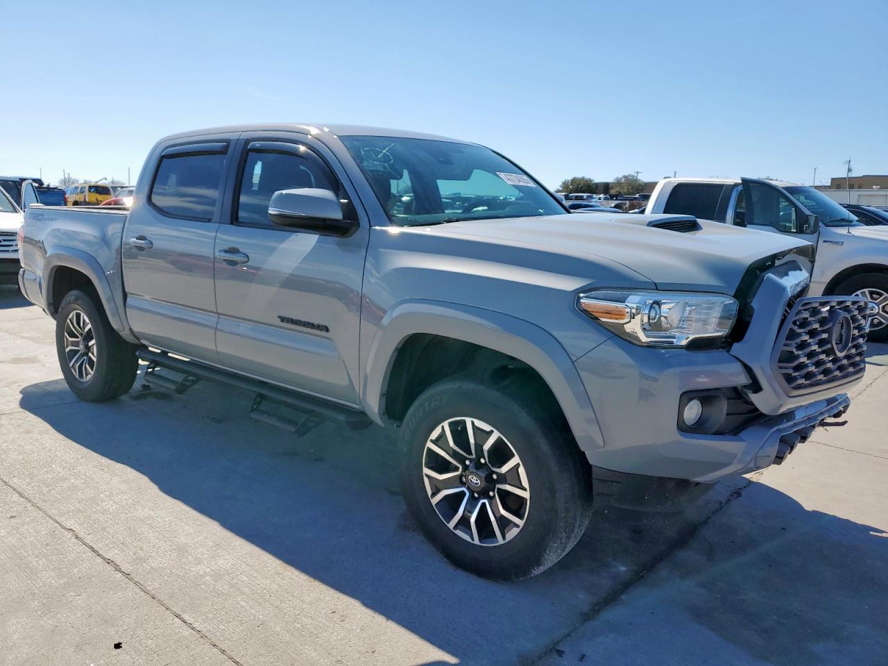2021 Toyota Tacoma VIN 5TFAZ5CN1MX096832 Copart auction photo, front end damage thumbnail 4