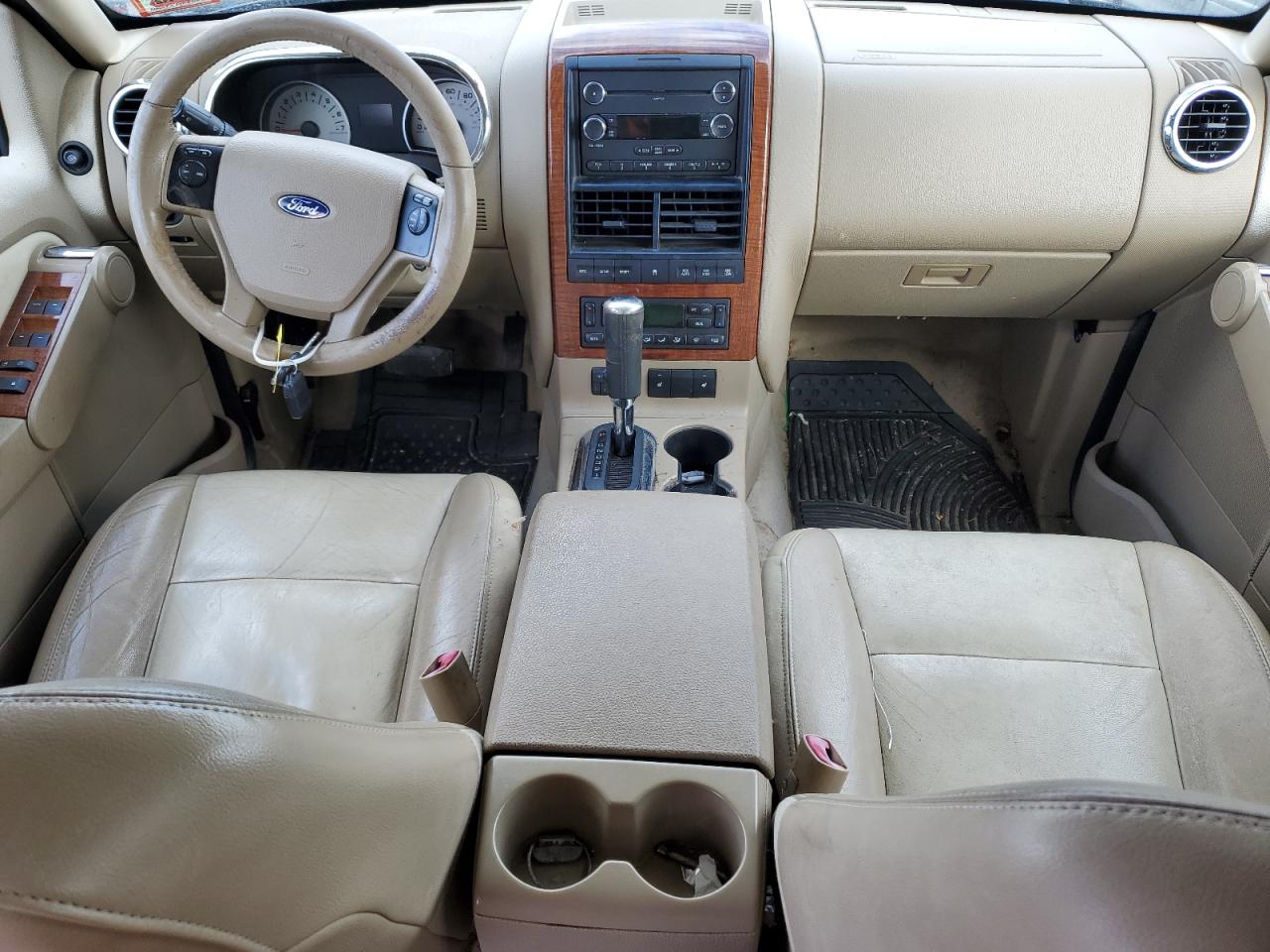 2008 Ford Explorer VIN 1FMEU74E98UA15962 Copart auction photo, front end / side damage thumbnail 8