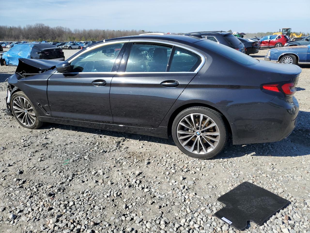 2021 BMW 5er VIN WBA53BH04MWX16509 Copart auction photo, front end damage thumbnail 2