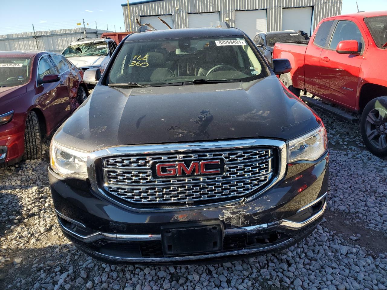 2019 GMC Acadia VIN 1GKKNPLS7KZ148861 Copart auction photo, front end damage thumbnail 5