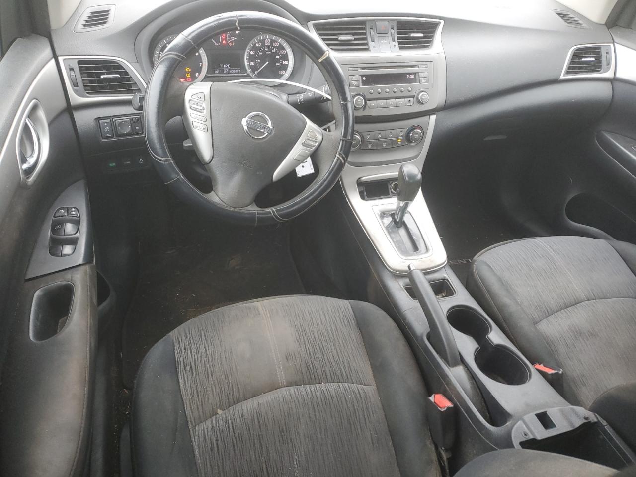 2014 Nissan Sentra VIN 3N1AB7AP6EY255481 Copart auction photo, front end damage thumbnail 8