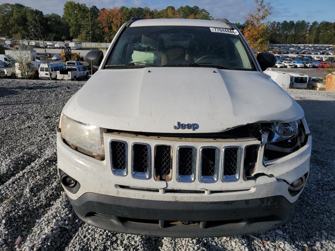 2012 Jeep Compass VIN 1C4NJCEA2CD666392 Copart auction photo, front end damage thumbnail 5