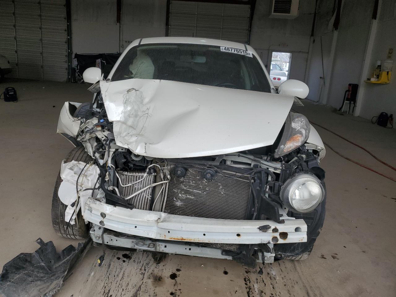 2014 Nissan Juke VIN JN8AF5MV2ET358751 Copart auction photo, front end / frame damage damage thumbnail 5