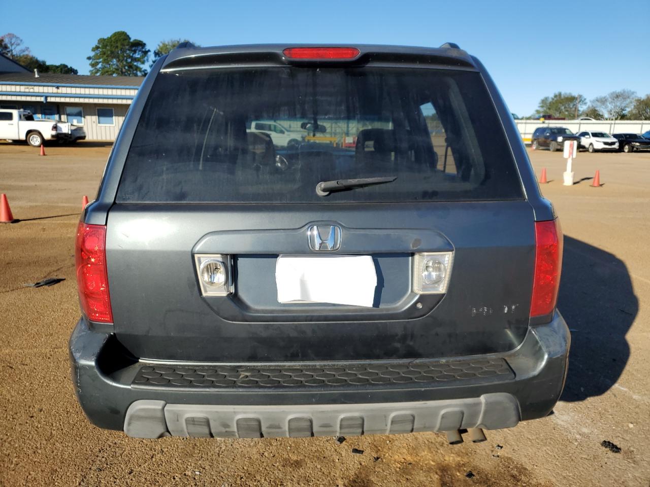 2003 Honda Pilot VIN 2HKYF18583H601056 Copart auction photo, front end / side damage thumbnail 6