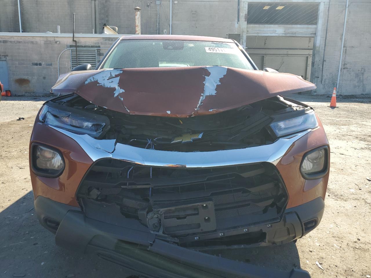 2021 Chevrolet TrailBlazer VIN KL79MNSL2MB051037 Copart auction photo, front end damage thumbnail 5