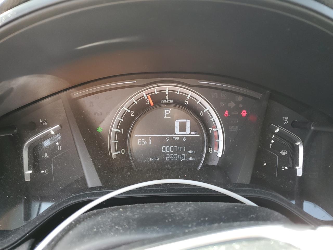 2017 Honda CR-V VIN 2HKRW6H35HH202712 Copart auction photo, side / rear end damage thumbnail 9