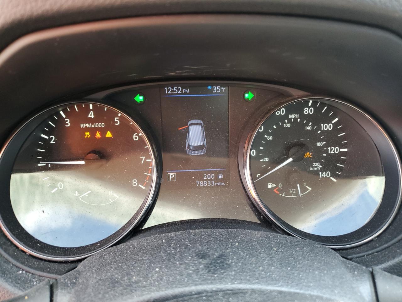 2018 Nissan Rogue VIN KNMAT2MV0JP620028 Copart auction photo, side damage thumbnail 9