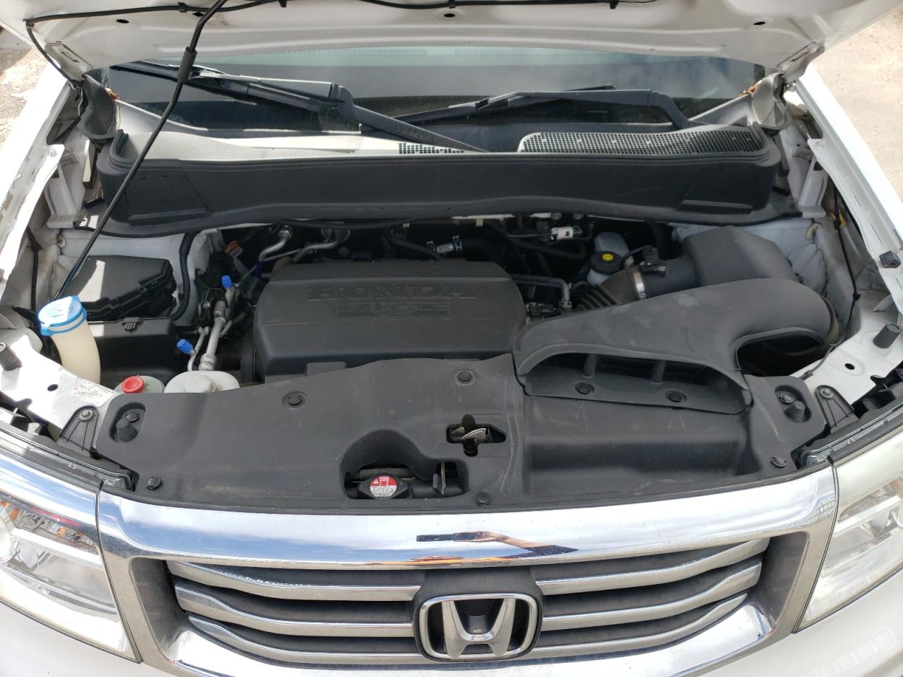 2014 Honda Pilot VIN 5FNYF4H62EB024763 Copart auction photo, front end / side damage thumbnail 13