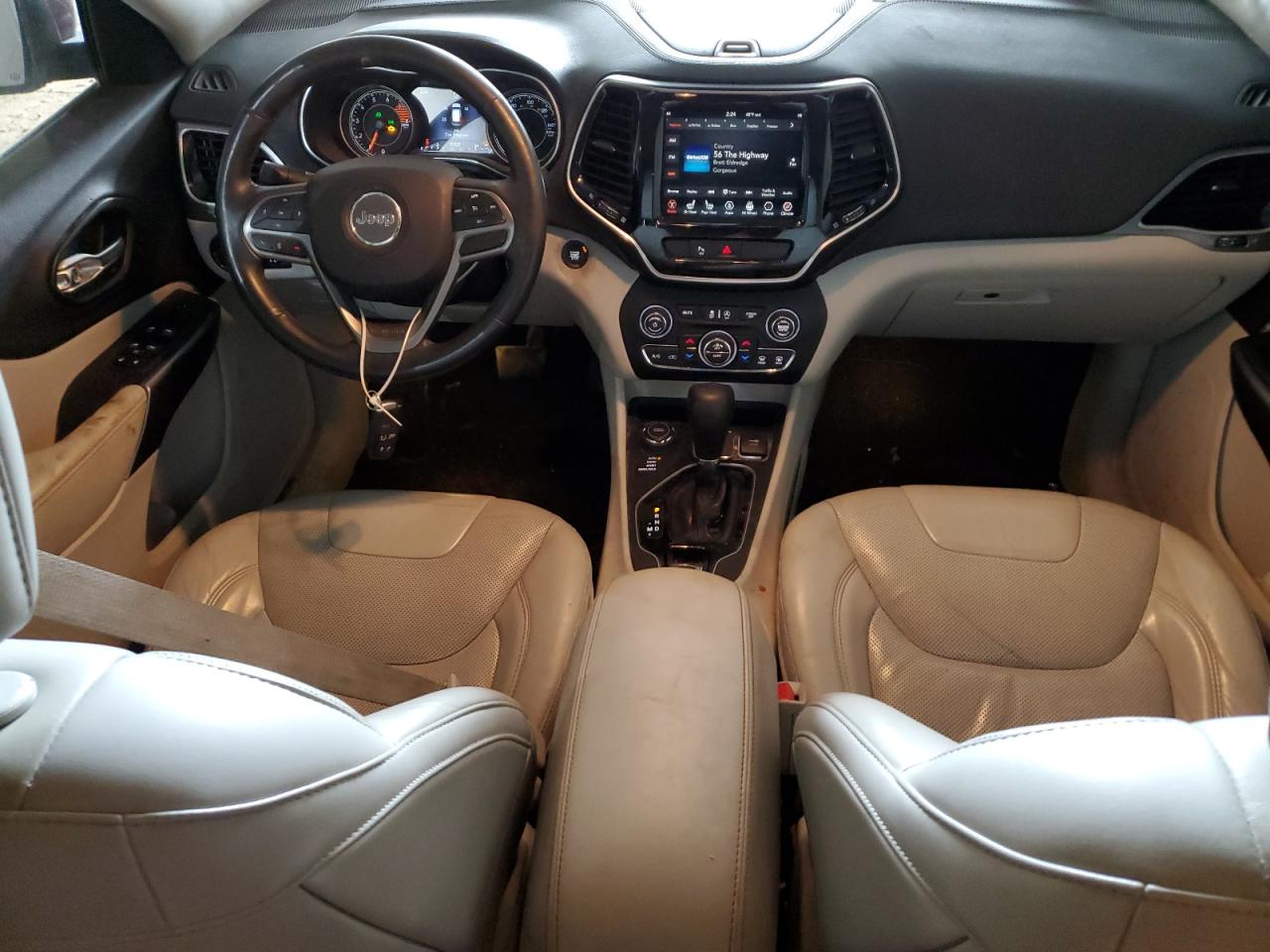 2019 Jeep Grand Cherokee VIN 1C4PJMDX5KD189010 Copart auction photo, front end / side damage thumbnail 8