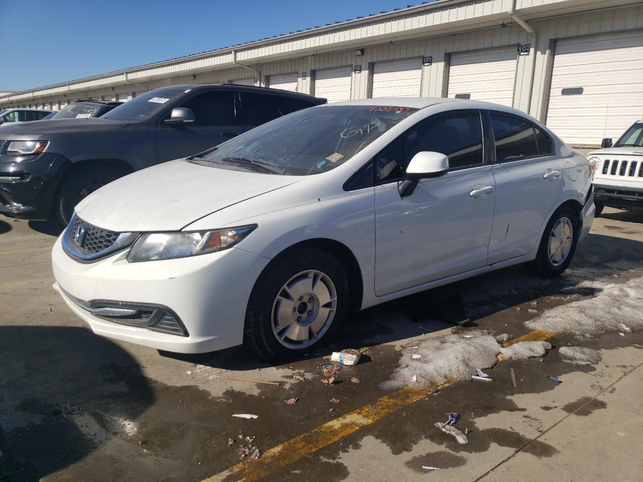 2013 Honda Civic VIN 2HGFB2F68DH550948