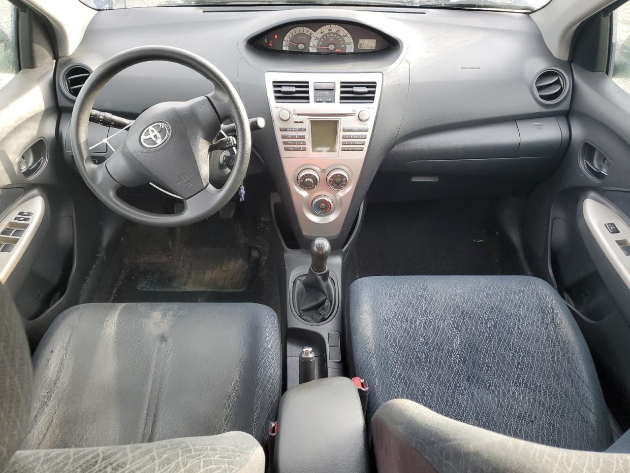 2007 Toyota Yaris VIN JTDBT923771120751 Copart auction photo, rear end damage thumbnail 8