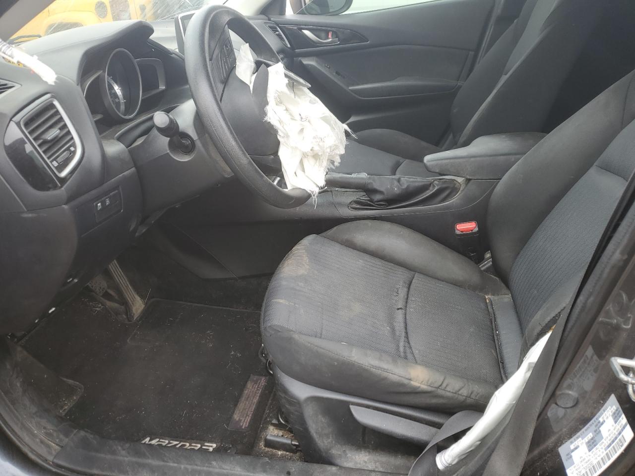2016 Mazda 3 VIN 3MZBM1T75GM323993 Copart auction photo, all over damage thumbnail 7