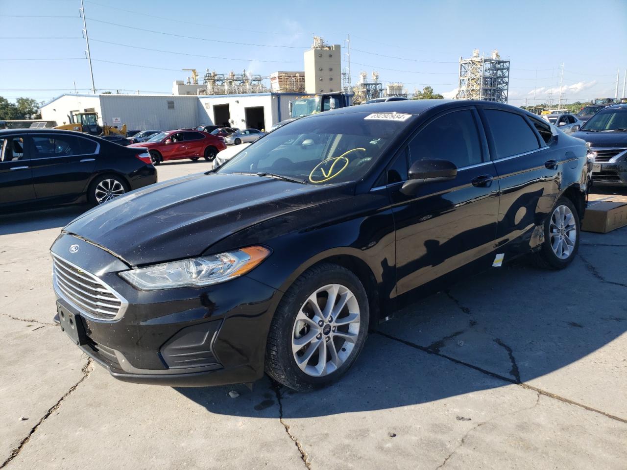 2020 Ford Fusion VIN 3FA6P0HD2LR107154