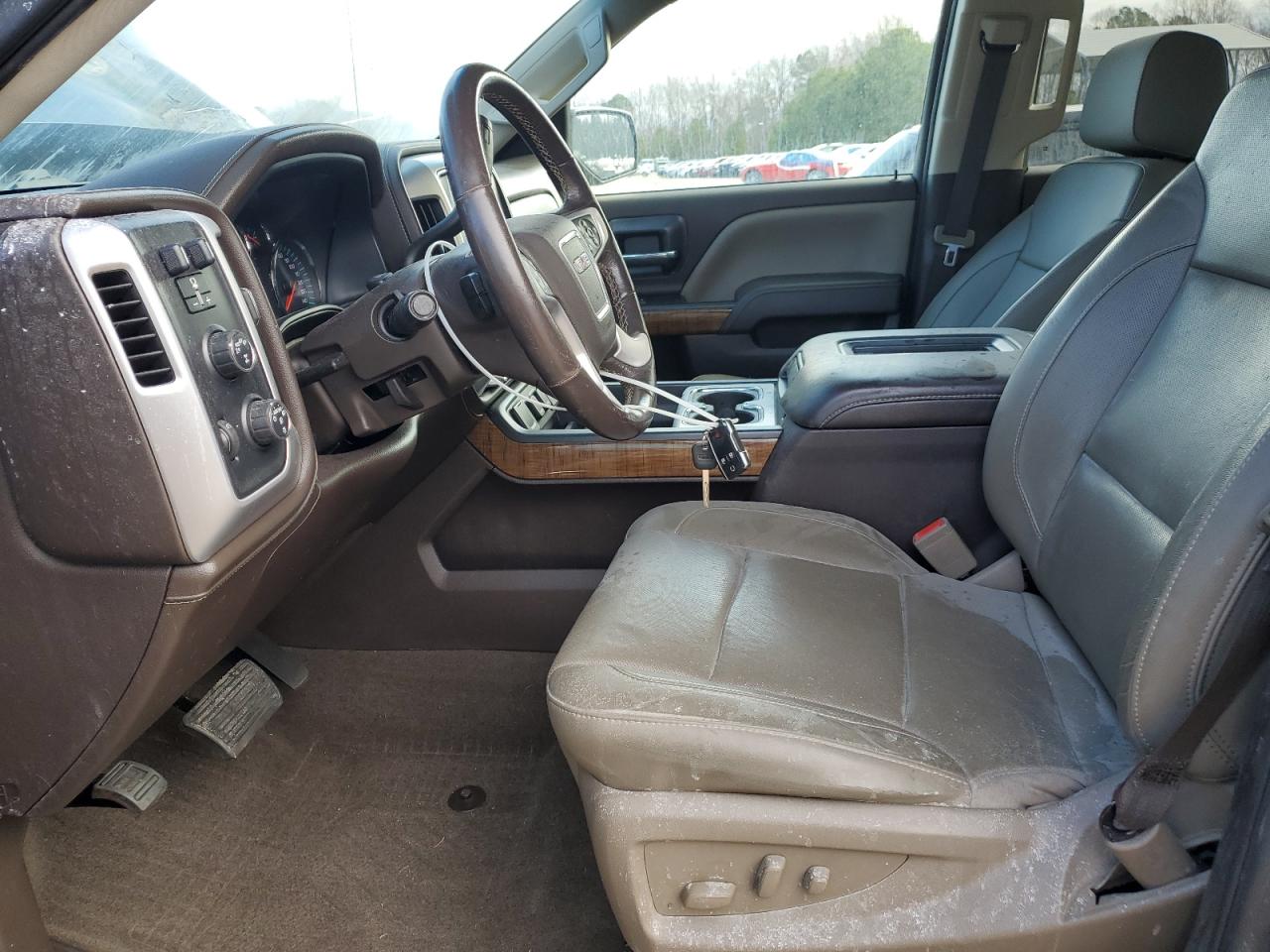 2018 GMC Sierra VIN 3GTU2NECXJG324730 Copart auction photo, burn damage thumbnail 7