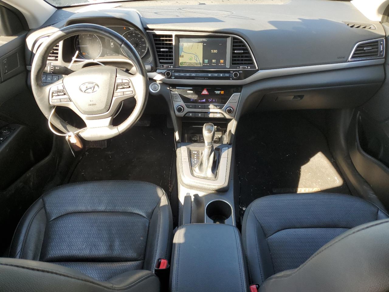 2018 Hyundai Elantra VIN 5NPD84LF7JH298505 Copart auction photo, all over damage thumbnail 8