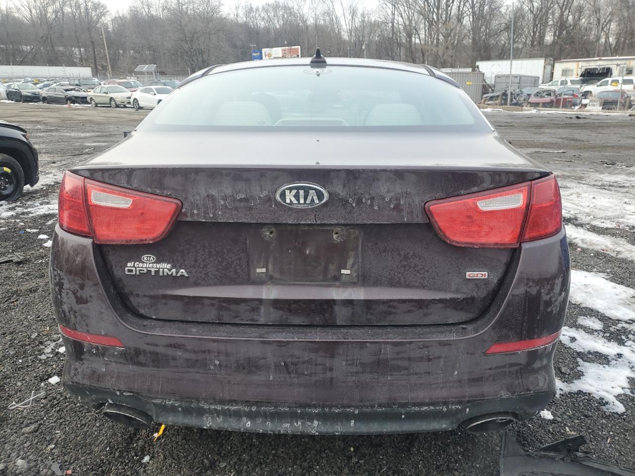 2015 KIA Optima VIN 5XXGM4A7XFG401231 Copart auction photo, minor dent/scratches damage thumbnail 6