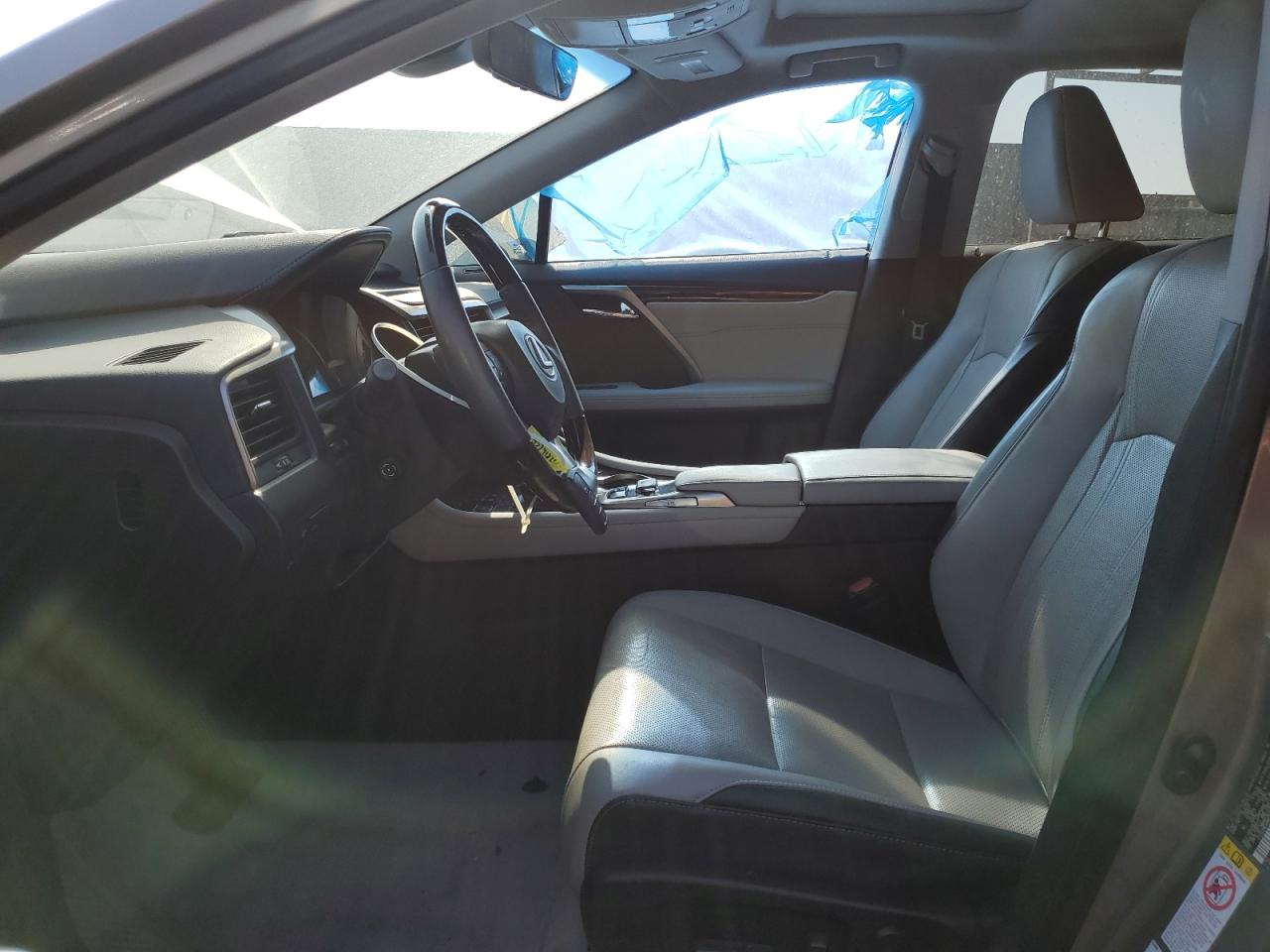 2017 Lexus RX VIN 2T2ZZMCA9HC083871 Copart auction photo, front end / side damage thumbnail 7