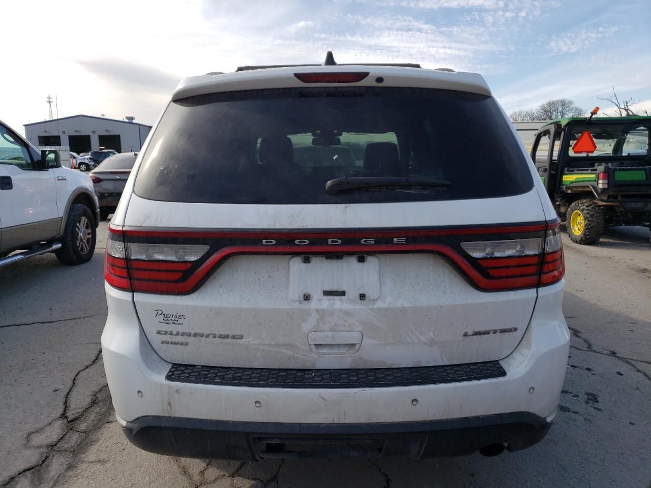 2016 Dodge Durango VIN 1C4RDJDG3GC467396 Copart auction photo, front end damage thumbnail 6
